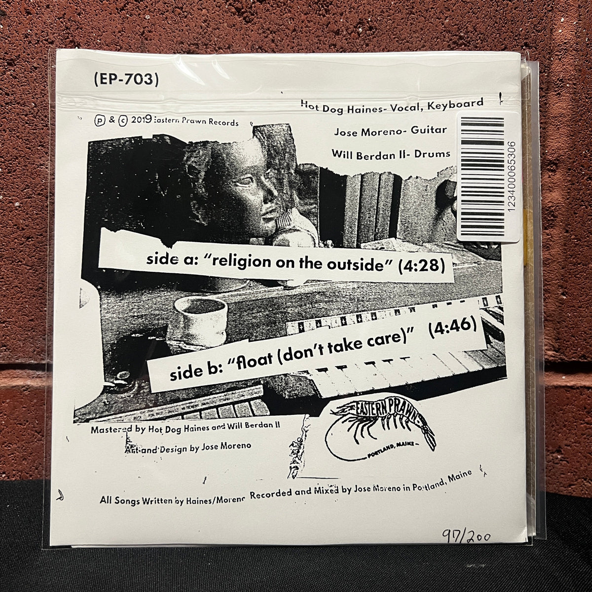 Used Vinyl: Celebrity Handshake "Religion On the Outside" 7"