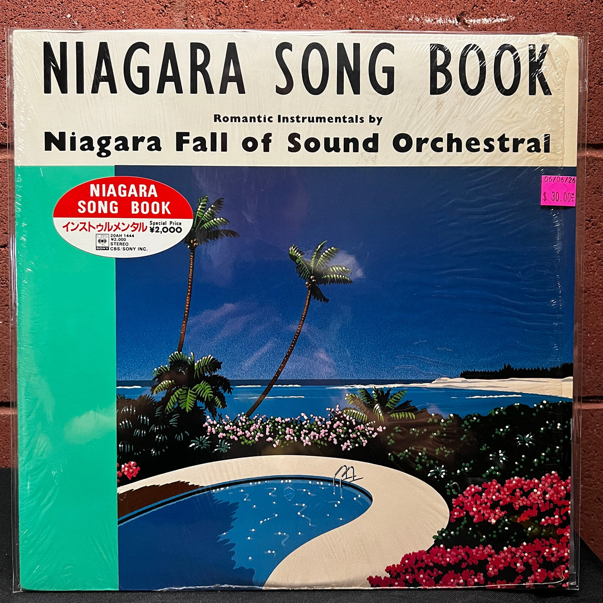 Used Vinyl: Niagara Fall Of Sound Orchestral "Niagara Song Book" LP (1982 Japanese Press in Shrink w/ Hype Sticker)