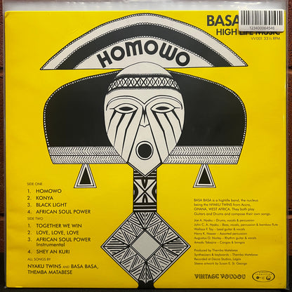 Used Vinyl: Basa Basa "Homowo" LP (2018 Press)