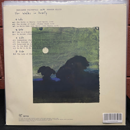 Used Vinyl: Marianne Faithfull with Warren Ellis "She Walks In Beauty" 2xLP