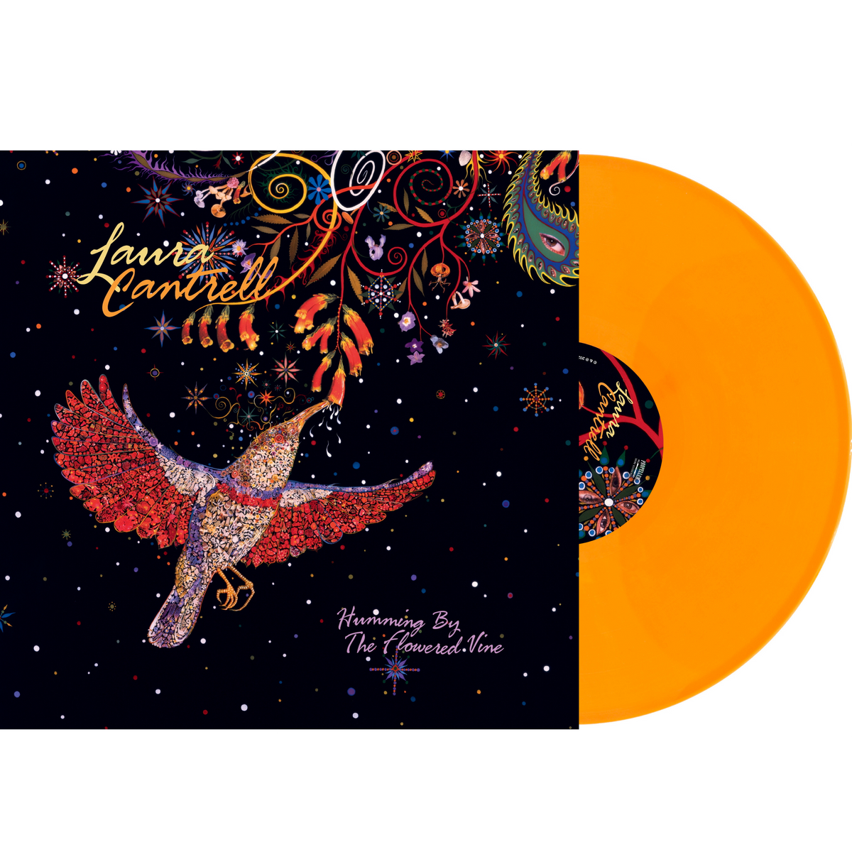 PRE-ORDER: Laura Cantrell "Humming By The Flowered Vine" LP (20th Anniversary Edition Tangerine Vinyl)