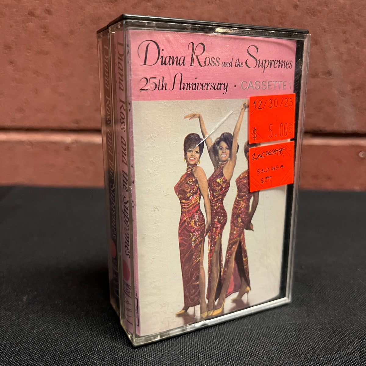 Used Cassette: Diana Ross and the Supremes "25th Anniversary" 2xTape