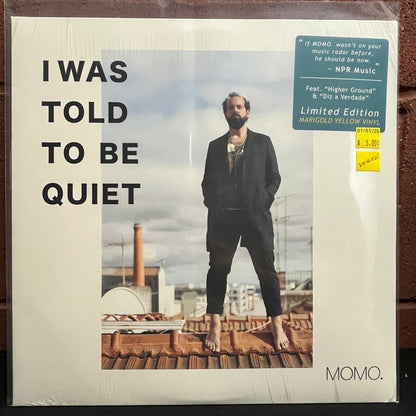 Used Vinyl: Momo "I Was Told TO Be Quiet" LP (Sealed)