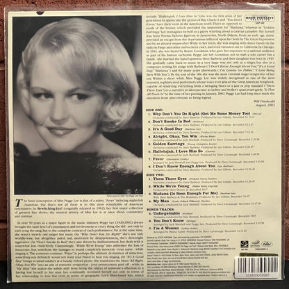 Used Vinyl: Peggy Lee "Bewitching Lee!" LP (2003 180g Press)