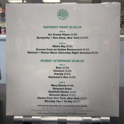 Vampire Weekend - Frog On The Bass Drum Vol. 03: Weekend At The Garden - LP