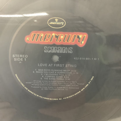Scorpions - Love at First Sting - Autographed LP