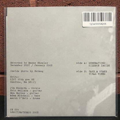 Used Vinyl: ON "Vital Times" 7"
