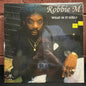Used Vinyl: Robbie M "What Is It Girl?" 12" (1989 Press)