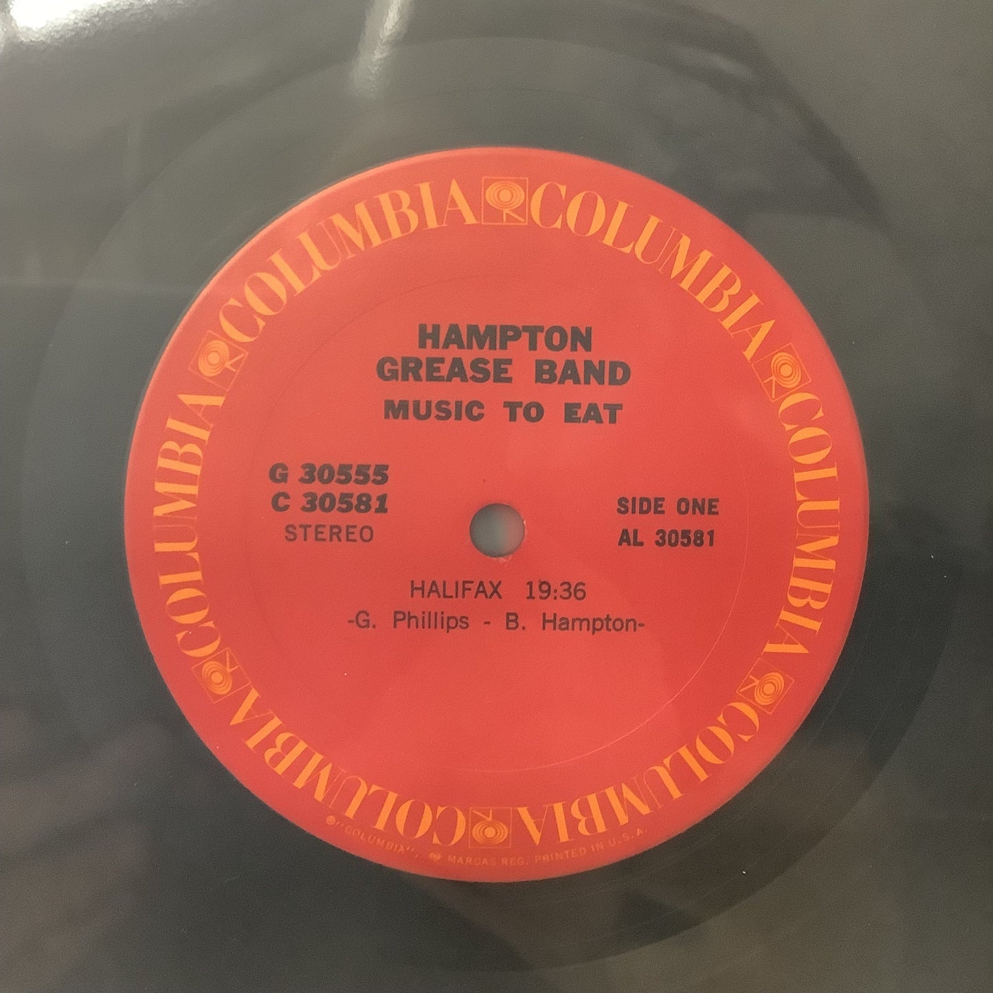 Hampton Grease Band - Music to Eat - LP