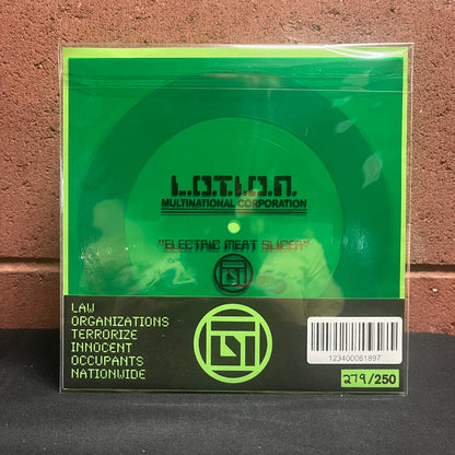 Used Vinyl: L.O.T.I.O.N. "Electric Meat Slicer" 7" Flexi