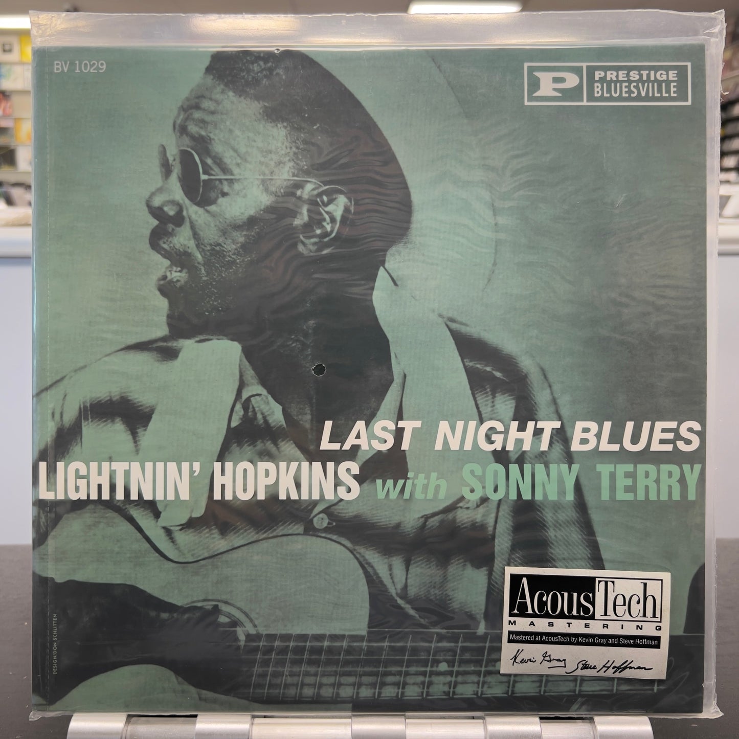 Lightnin' Hopkins With Sonny Terry - Last Night Blues - Analogue Productions 45rpm LP