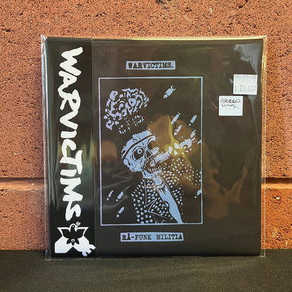 Used Vinyl: Warvictims "Rå-Punk Militia" 7" (Green Vinyl)