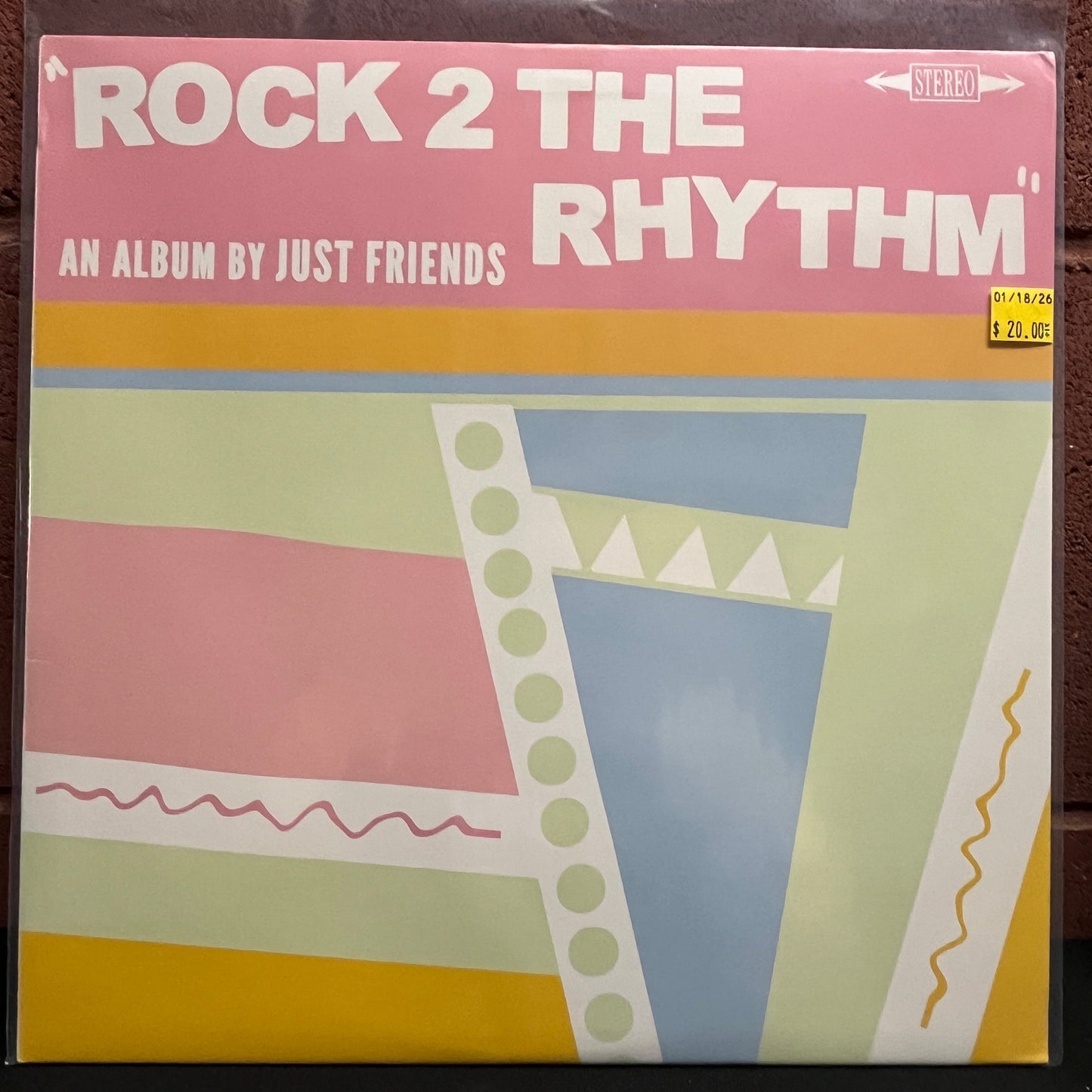 Used Vinyl: Just Friends "Rock 2 The Rhythm" LP