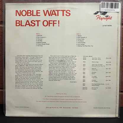 Used Vinyl: Noble Watts "Blast Off!" LP (1979 UK Press)