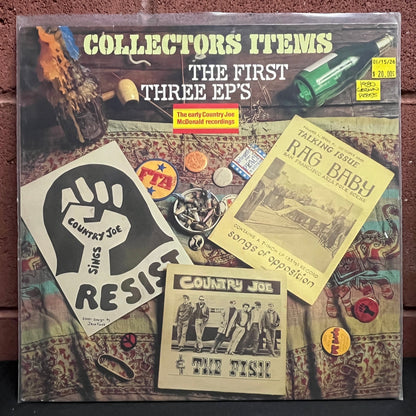 Used Vinyl: Country Joe & The Fish / Peter Krug "Collectors Items: The First Three EPs" LP (1980 German Press)
