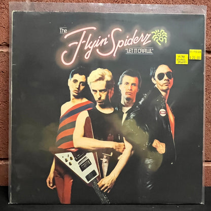 Used Vinyl: The Flyin' Spiderz "Let It Crawl" LP (1978 Euro Press)