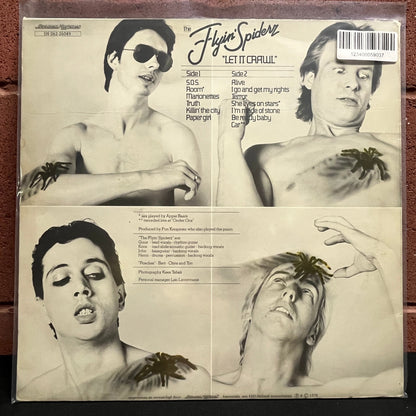 Used Vinyl: The Flyin' Spiderz "Let It Crawl" LP (1978 Euro Press)