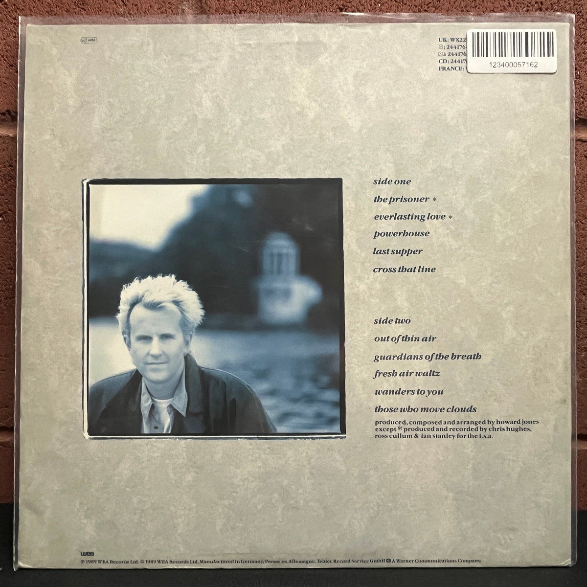 Used Vinyl: Howard Jones "Cross That Line" LP (1989 Euro Press)