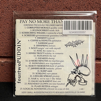 Used CD: V/A - "Four Two Pudding" CD