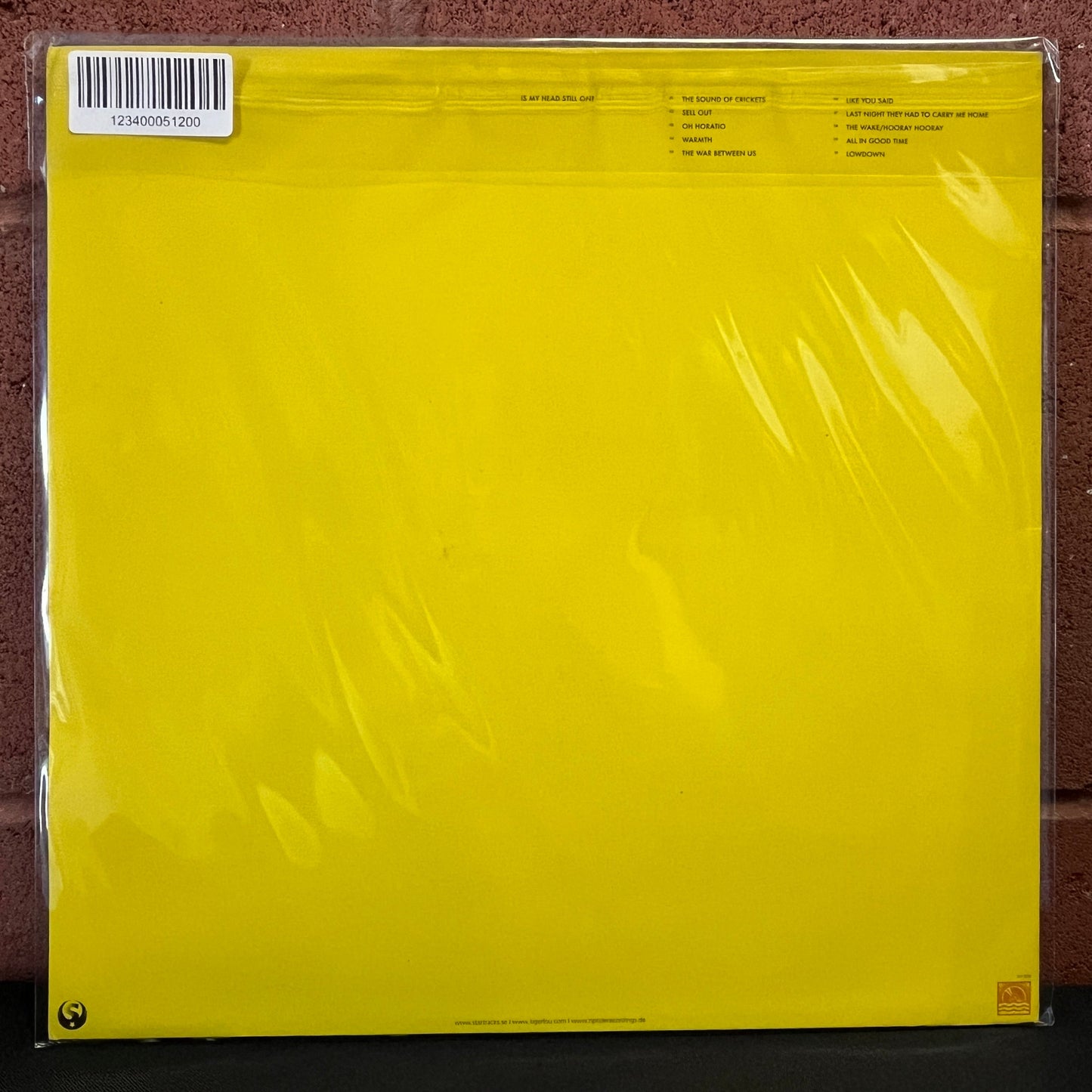 Used Vinyl: Tgr Lou "Is My Head Still On" LP