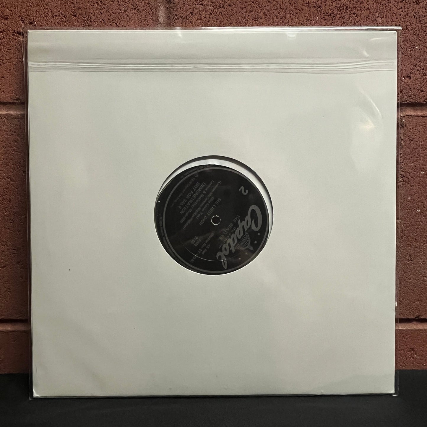 Used Vinyl: The Beatles "Komm, Gibb Mir Deine Hand" 12" (Clear Vinyl)