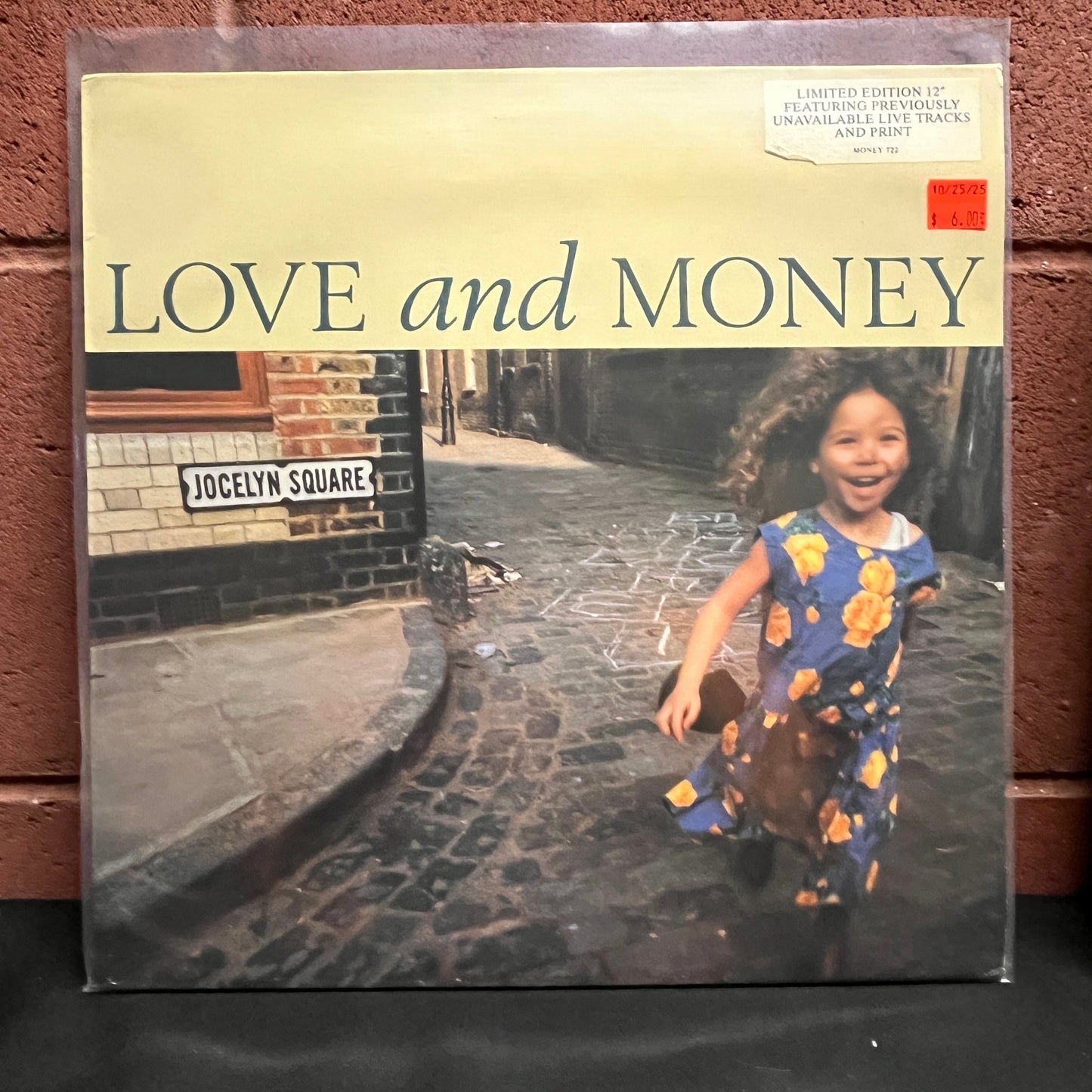 Used Vinyl: Love And Money "Jocelyn Square" 12" (1989 UK Press)
