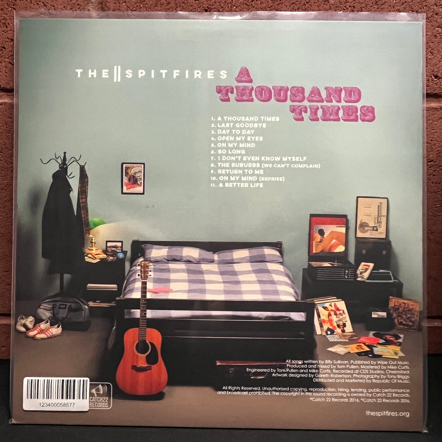 Used Vinyl: Spitfires "A Thousand Times" LP (Blue vinyl)