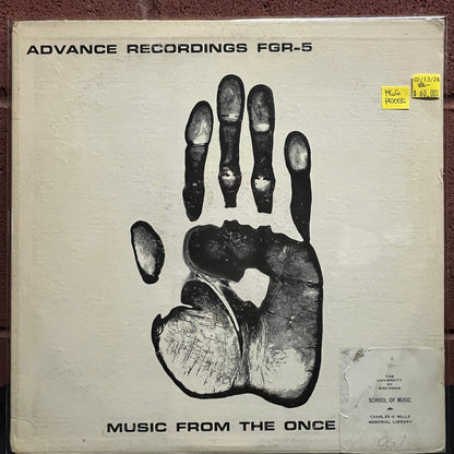 Used Vinyl: V/A "Music From The ONCE Festival" LP (1966 Press)