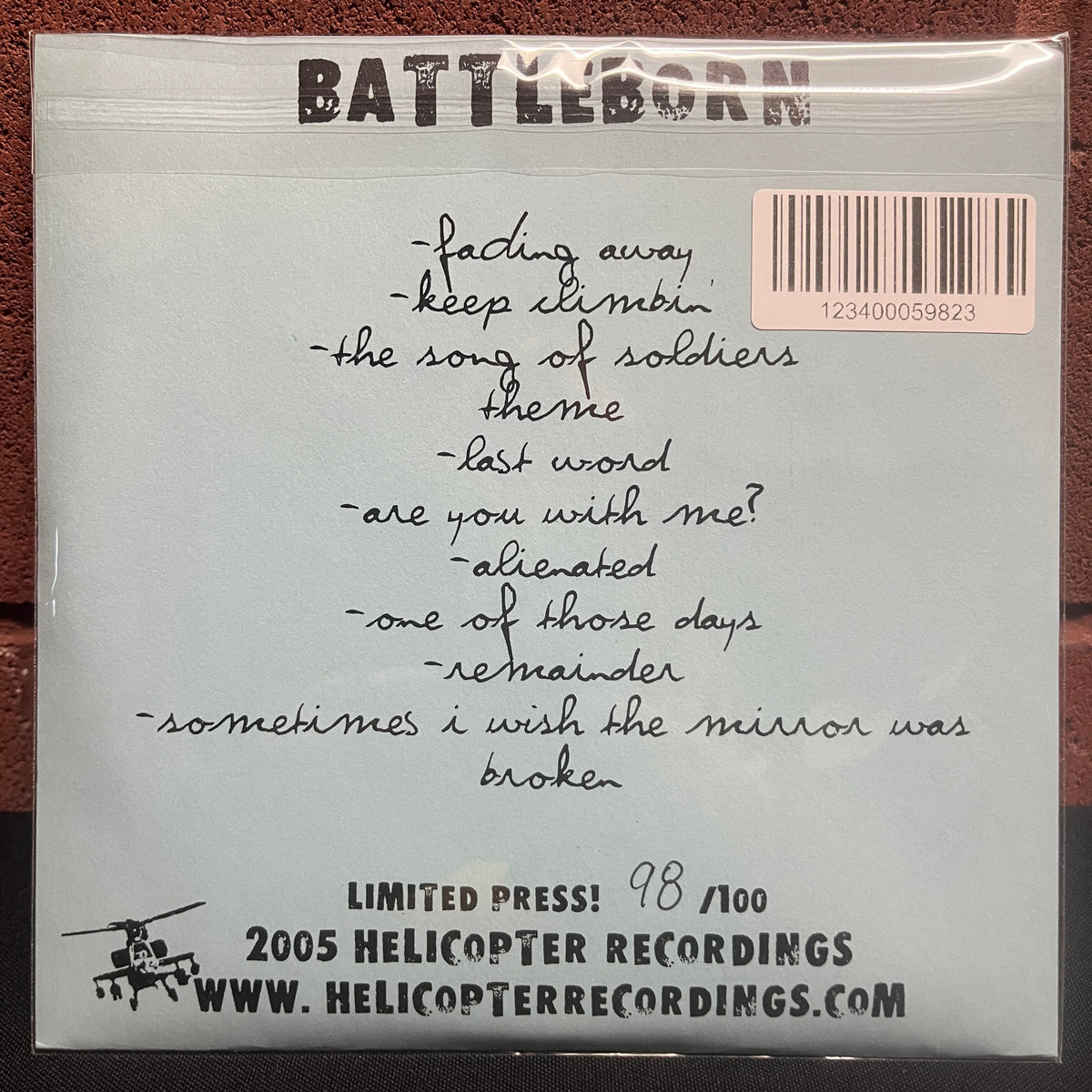 Used Vinyl: Of Faith and Fire "Battleborn" 2x7" (Numbered)