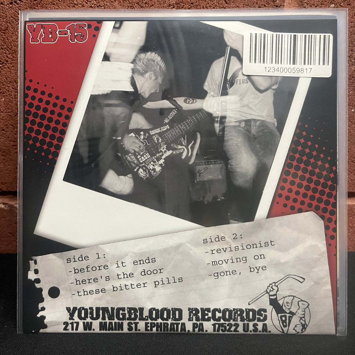 Used Vinyl: Worn Thin "Remnants of What Could Have Been" 7" (White vinyl, numbered)
