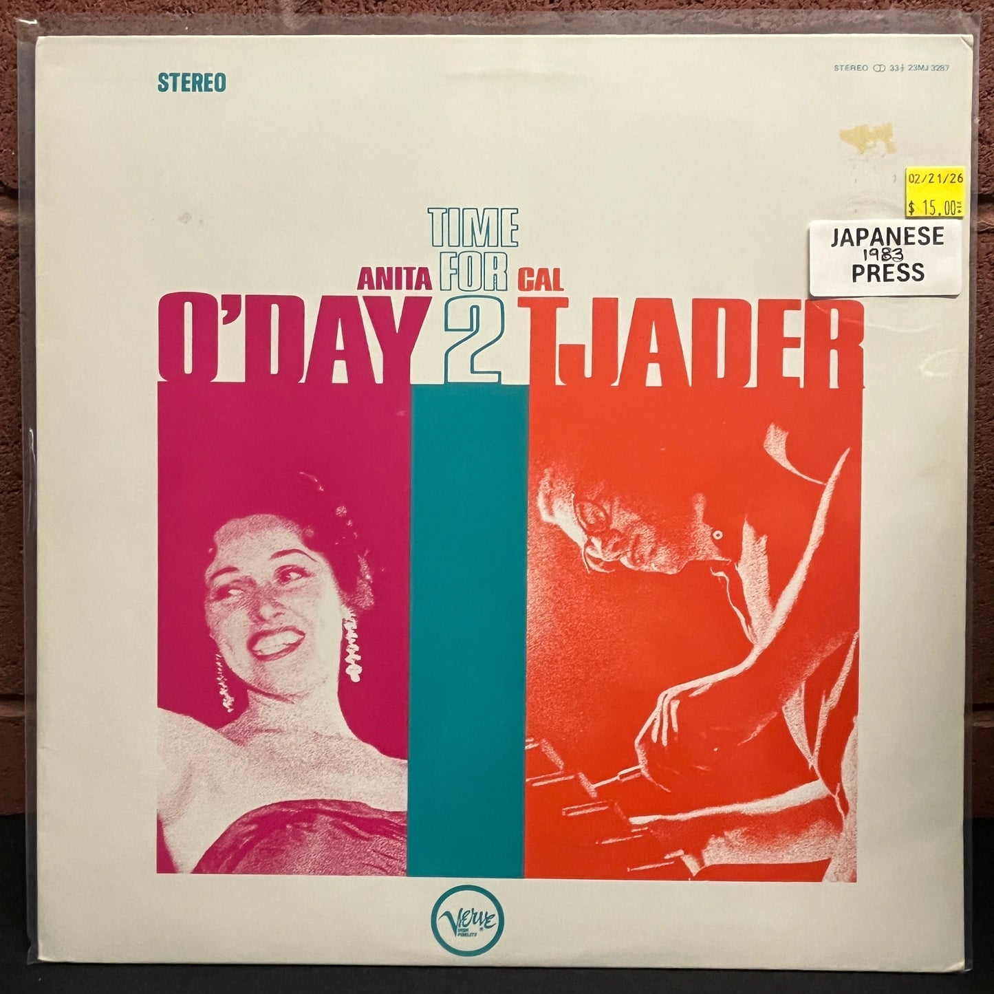 Used Vinyl: Anita O'Day & Cal Tjader ‎"Time For 2" LP (1983 Japanese Press)