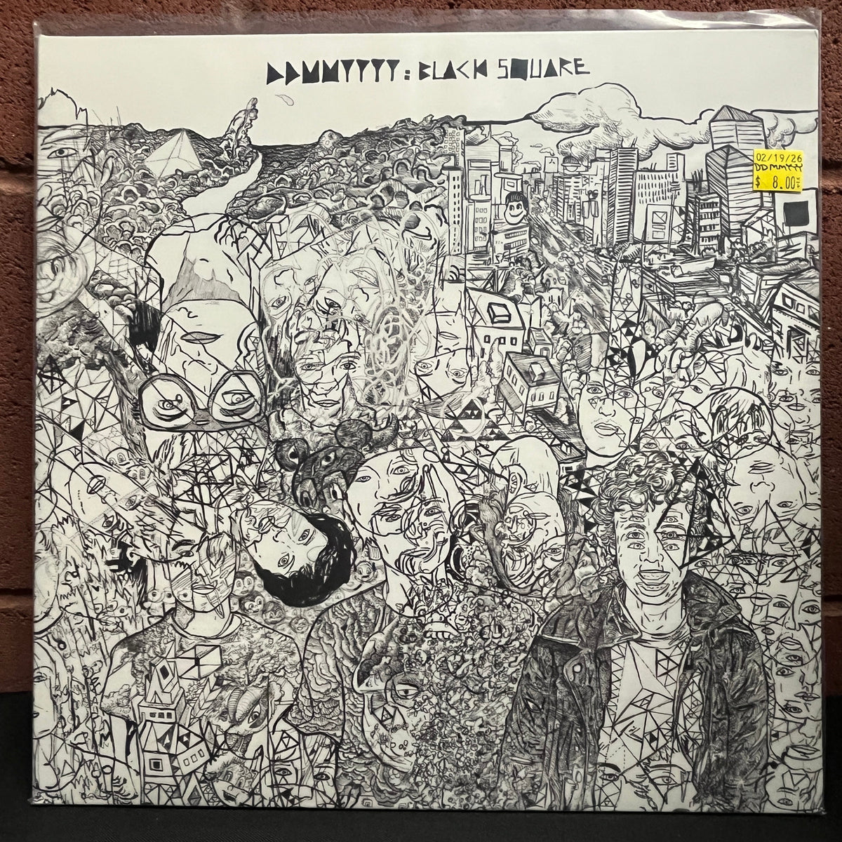 Used Vinyl: DDMMYYY "Black Square" LP (2009 Press - White Vinyl)