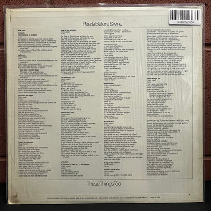 Used Vinyl: Pearls Before Swine "These Things Too" LP (1969 Press)