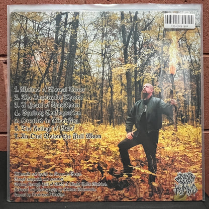 Used Vinyl: Hadak urA "At The Precipice Of Arcane Wisdom" LP (2024 Orange Marble Smoke Vinyl)