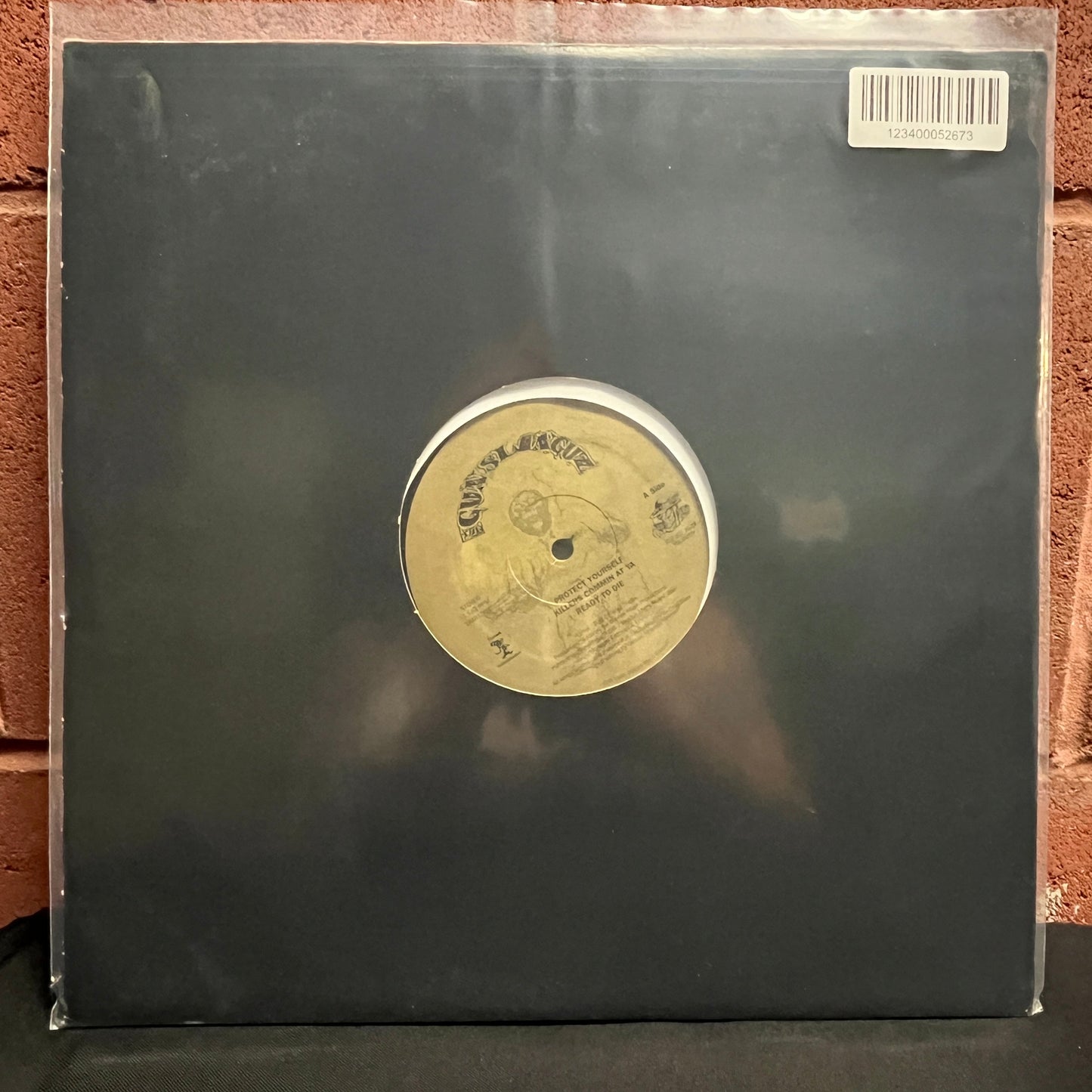 Used Vinyl: The Gunslinguz "Protect Yourself / Killers Commin At Ya / Ready To Die" 12"