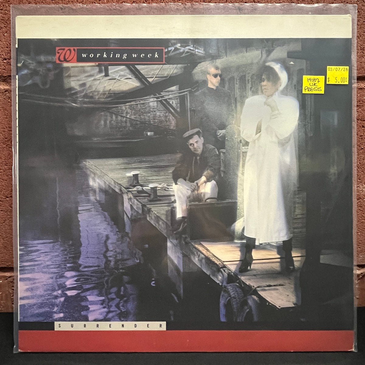 Used Vinyl: Working Week ‎"Surrender" LP (1987 UK Press)