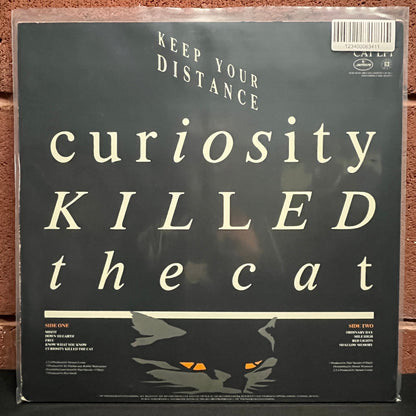 Used Vinyl: Curiosity Killed The Cat "Keep Your Distance" LP (1987 UK Press)