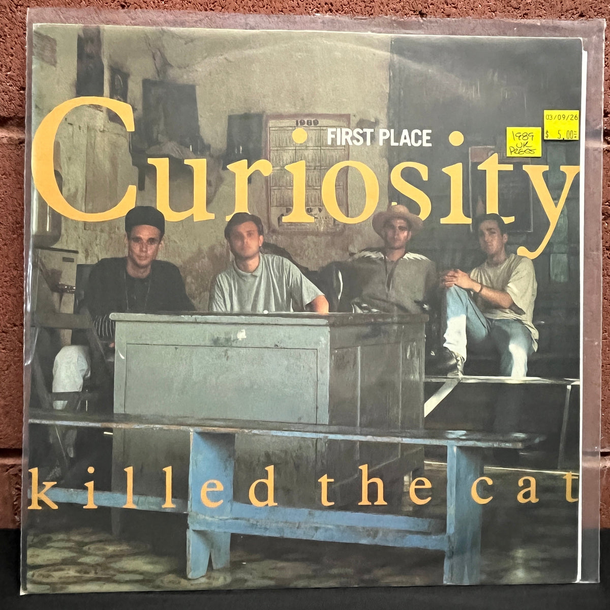 Used Vinyl: Curiosity Killed The Cat "First Place" 12" (1989 UK Press)