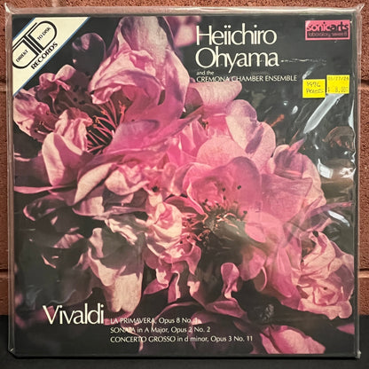 Used Vinyl: Heiichiro Ohyama & The Cremona Chamber Ensemble "Vivaldi ‎– La Primavera, Opus 8, No. 1 / Sonata In A Major, Opus 2, No. 2 / Concerto Grosso In D Minor, Opus 3, No. 11" LP (1976 Boxed LP)