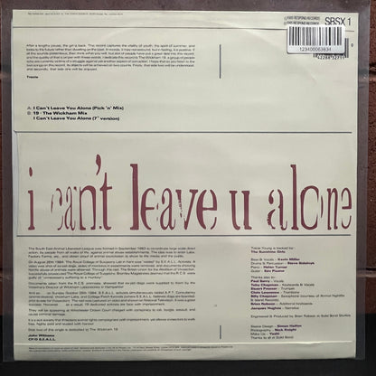 Used Vinyl: Tracie Young ‎"I Can't Leave You Alone" 12" (1985 UK Press)