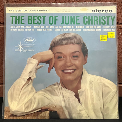 Used Vinyl: June Christy "The Best Of June Christy" LP (1962 UK Promo Press)