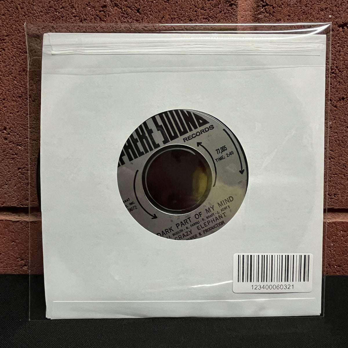 Used Vinyl: Crazy Elephant "Gimme Gimme Good Lovin' / Dark Part Of My Mind" 7" (1970 US Styrene Press)