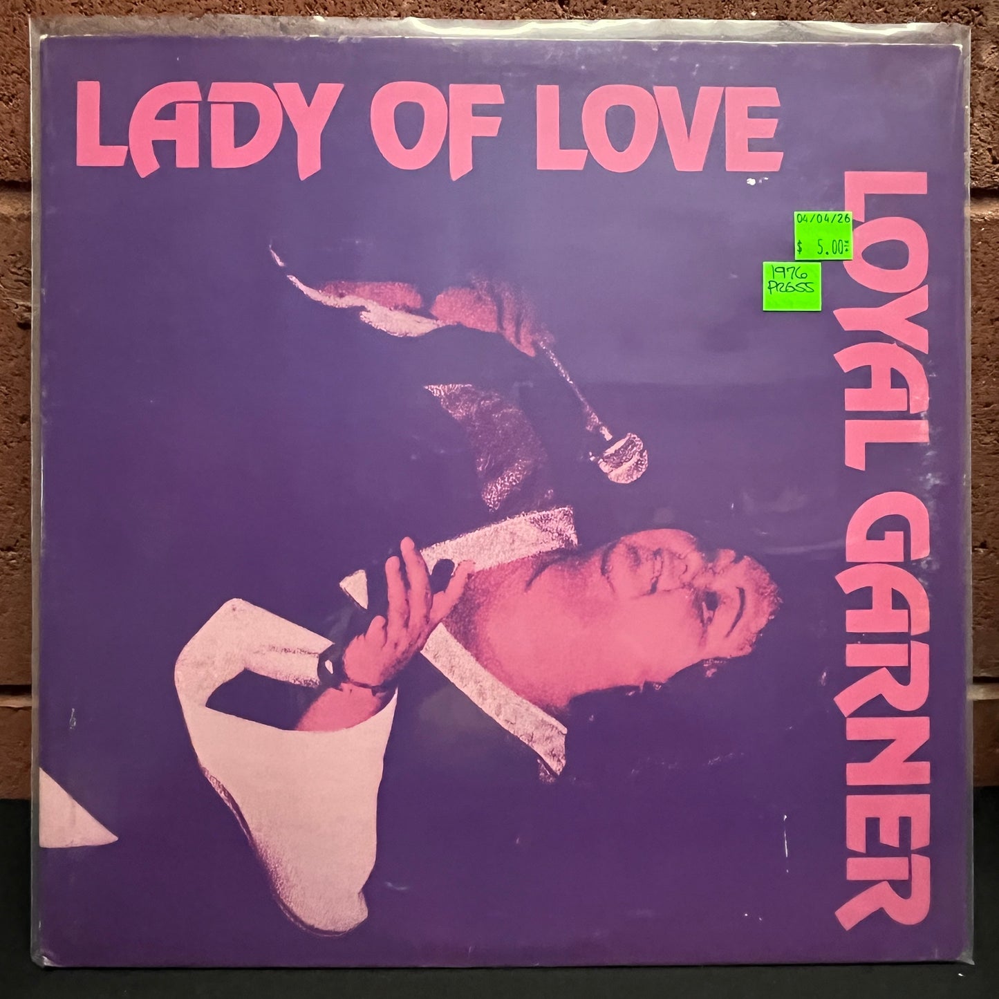 Used Vinyl: Loyal Garner ‎"Lady Of Love" LP (1976 Press)