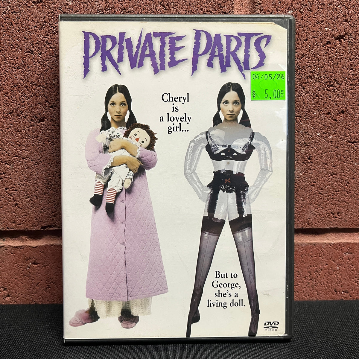 Used DVD: Private Parts (1972 - Paul Bartel) DVD