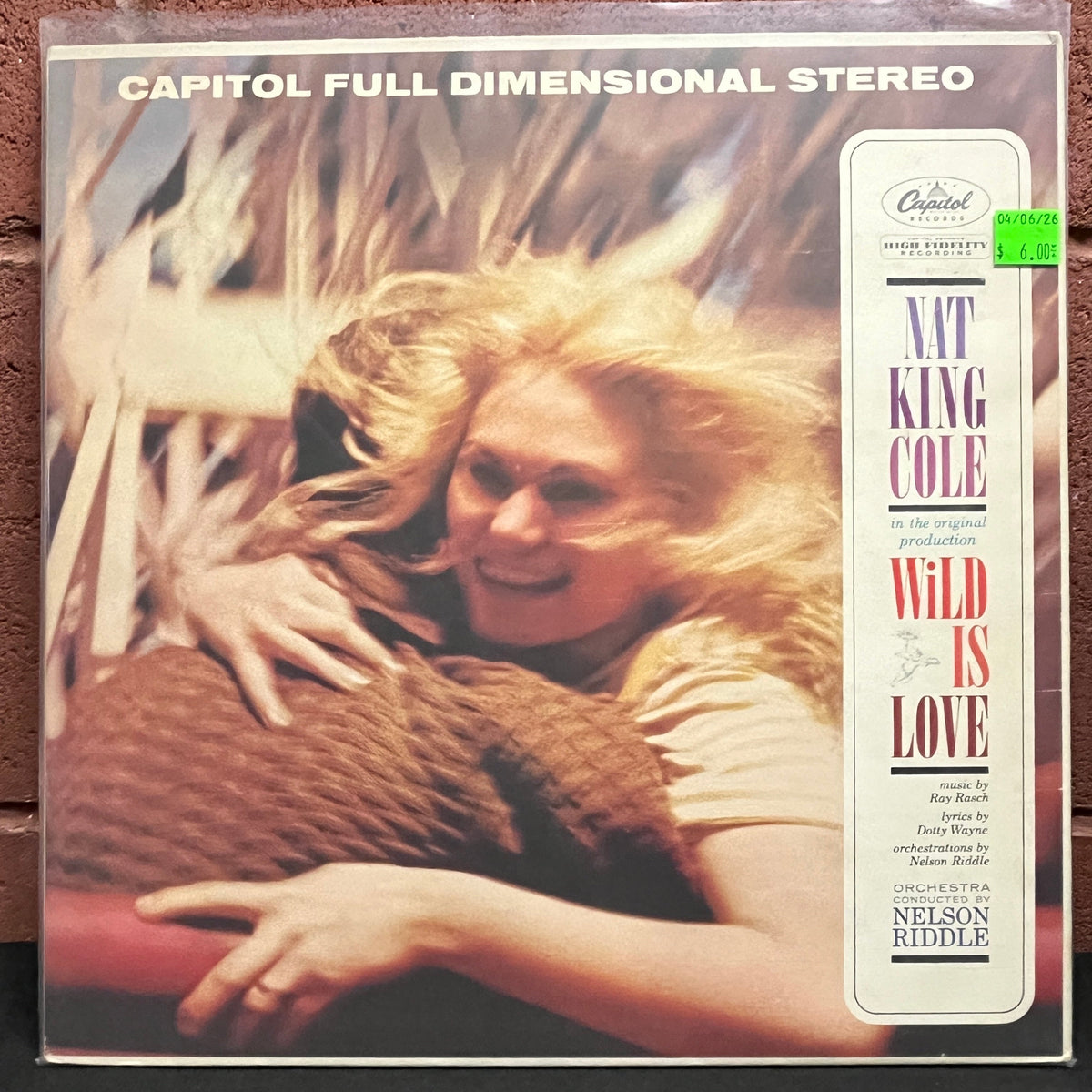 Used Vinyl: Nat King Cole ‎"Wild Is Love" LP