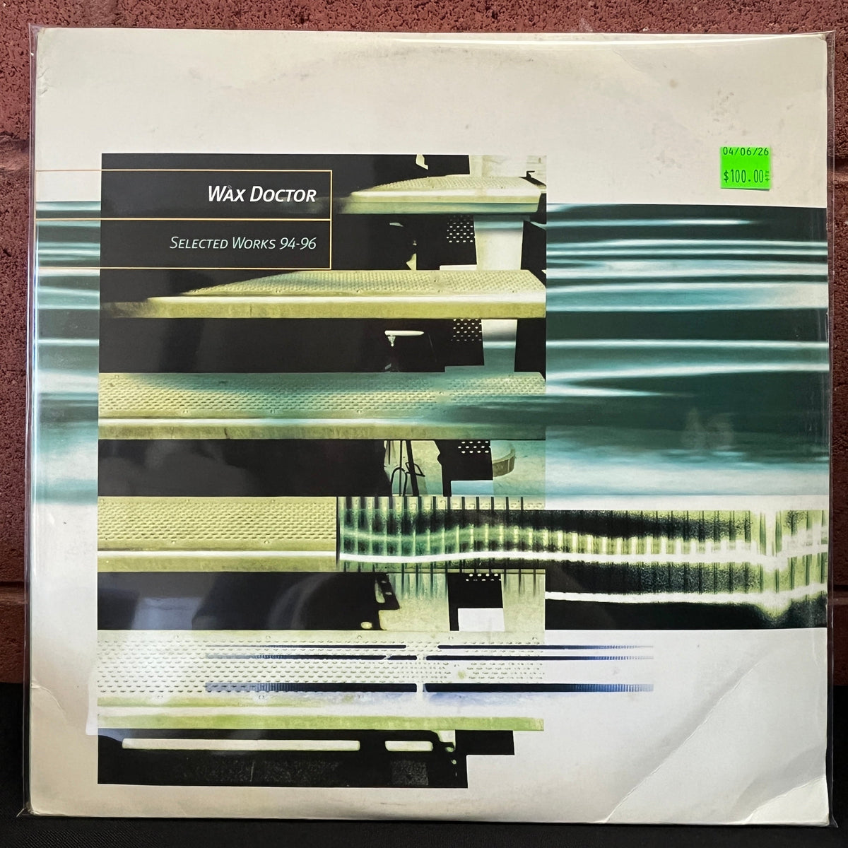 Used Vinyl: Wax Doctor ‎"Selected Works 94-96" 3x12" Single (1998 Belgian pressing)