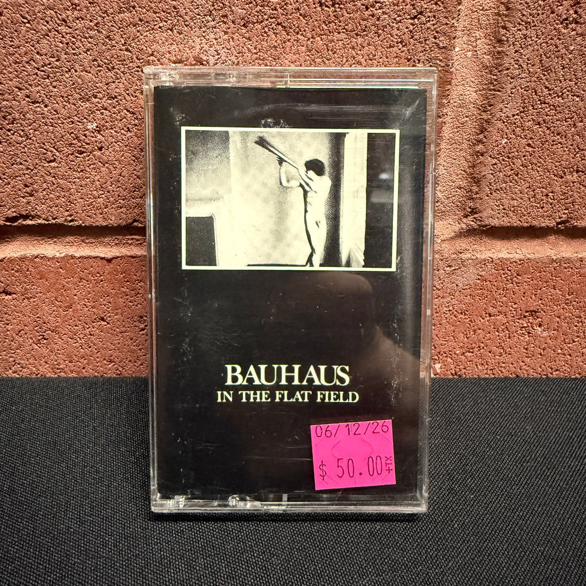 Used Cassette: Bauhaus "In The Flat Field" Tape (1988 Euro Press)
