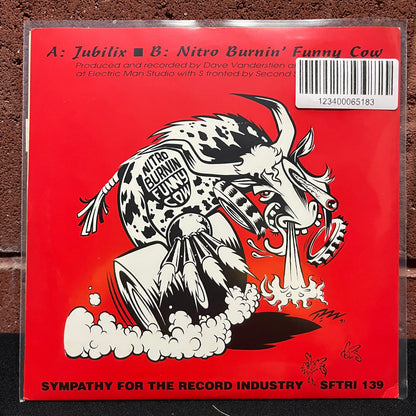 Used Vinyl: Iowa Beef Experience "Jubilix..." 7" (1991 Press - Red Vinyl)