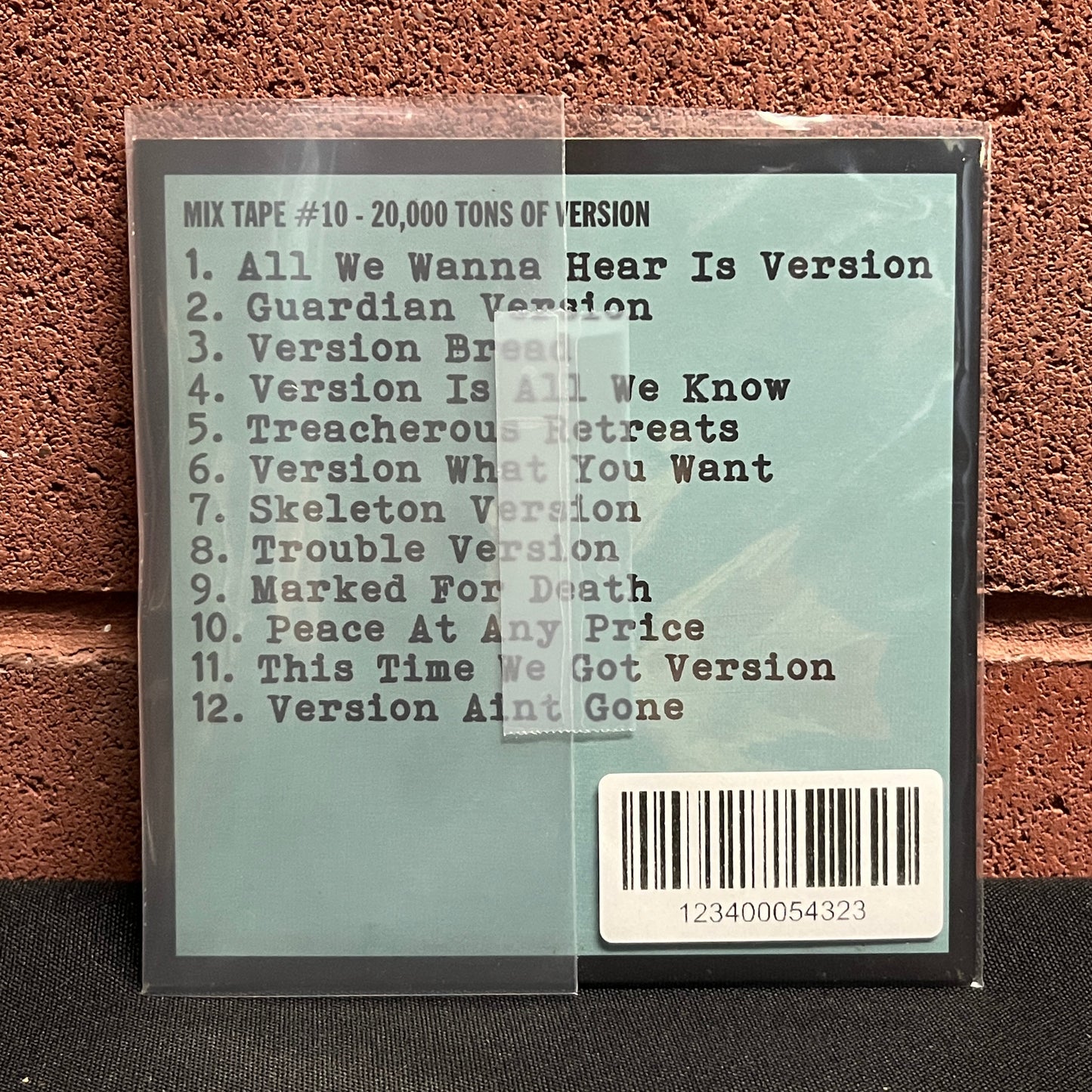 Used CD: Tim Timebomb "Mix Tape #10 - 20,000 Tons Of Version" CD