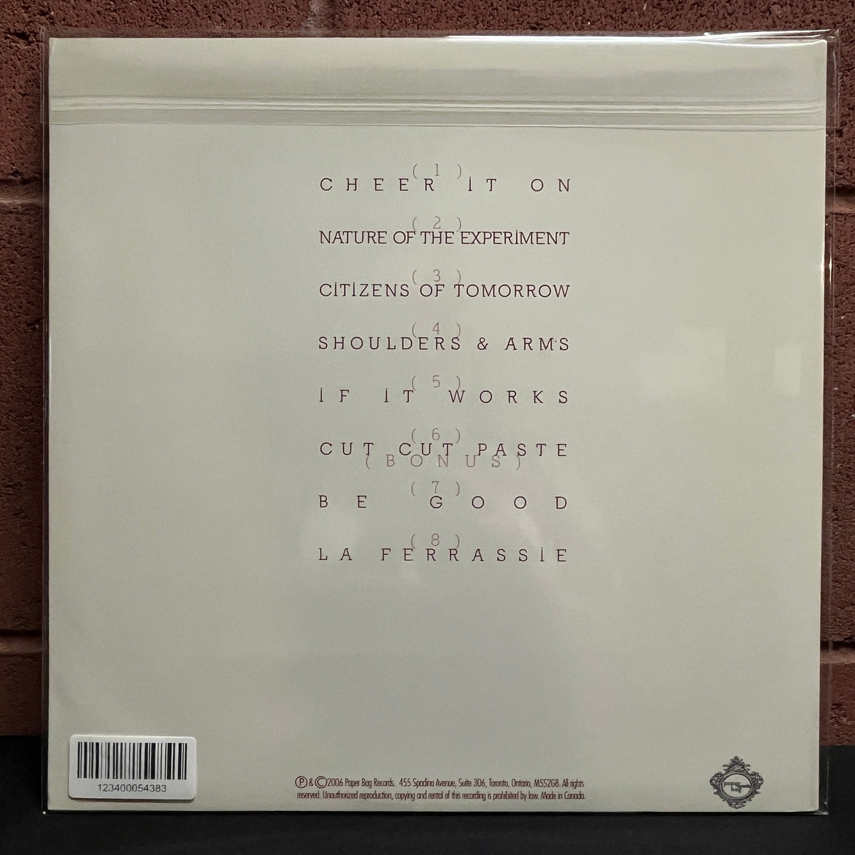 Used Vinyl: Tokyo Police Club "A Lesson In Crime" LP
